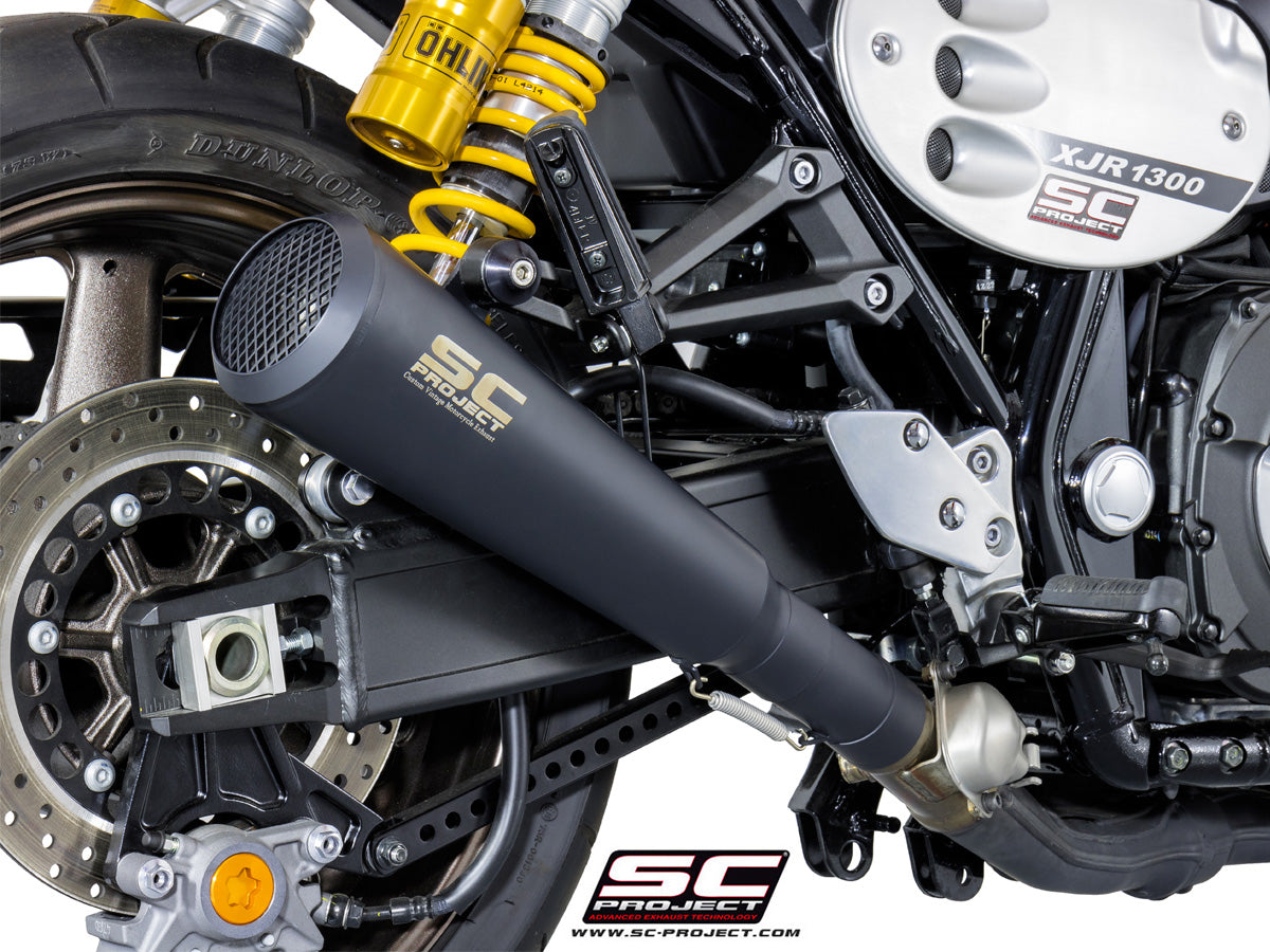 Picture of Conico 70s stainless steel exhaust, matt black