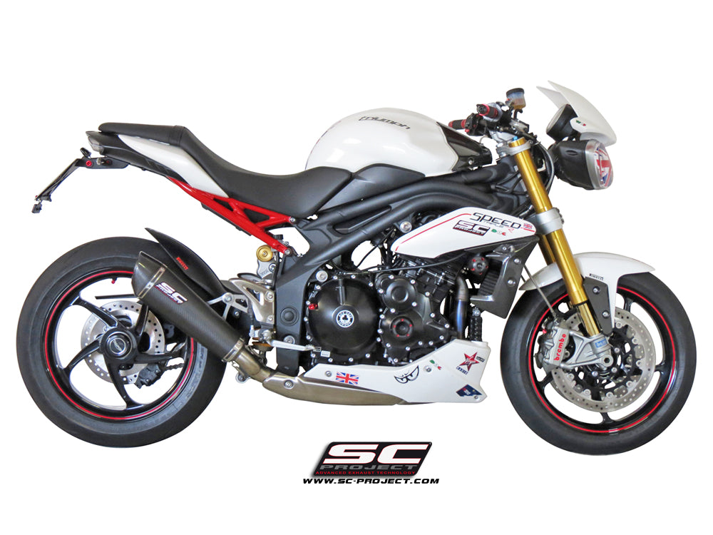 Picture of Conic carbon fibre exhaust, low mount