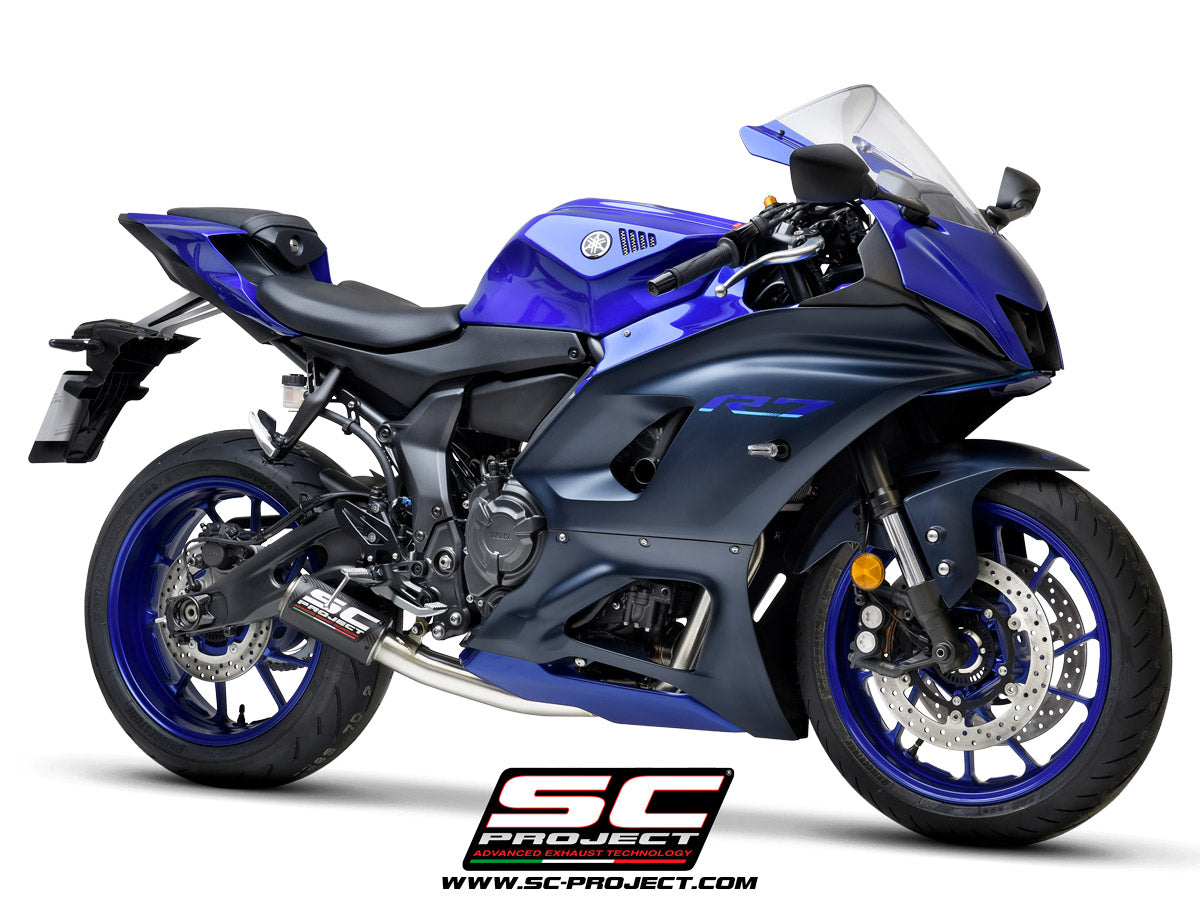 Picture of 2-1 Stainless steel full exhaust system, with CR-T carbon fibre exhaust