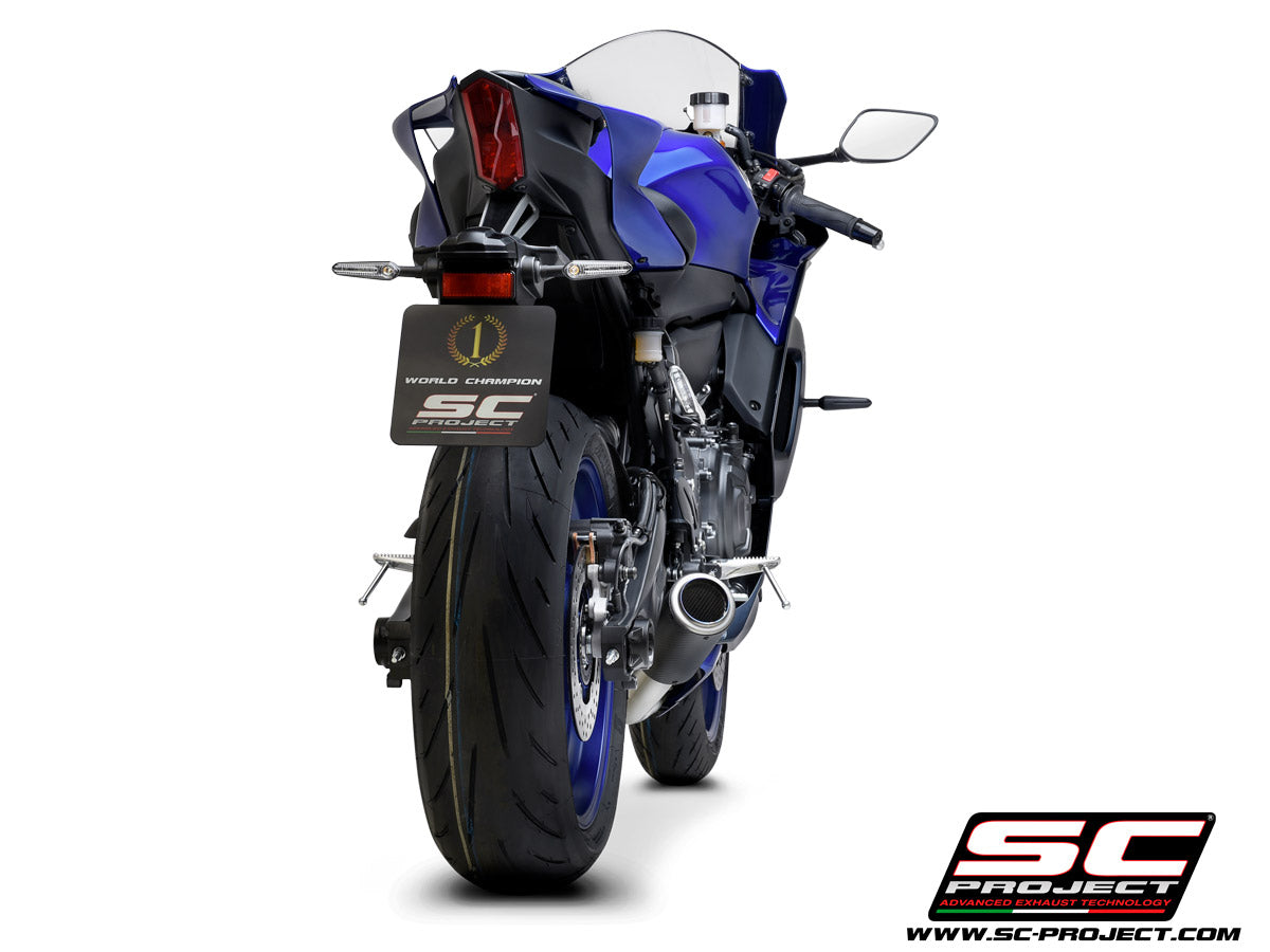 Picture of 2-1 Stainless steel full exhaust system, with CR-T carbon fibre exhaust
