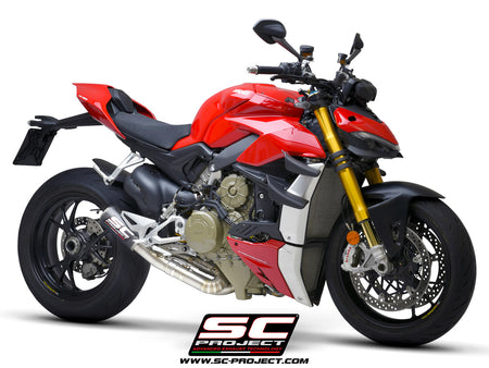 Picture of 2-1 Half-system titanium, with CR-T M2 carbon fibre exhaust