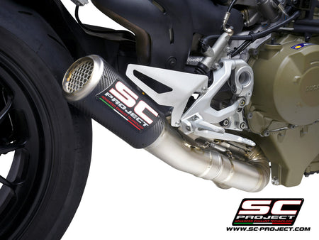 Picture of 2-1 Half-system titanium, with CR-T M2 carbon fibre exhaust