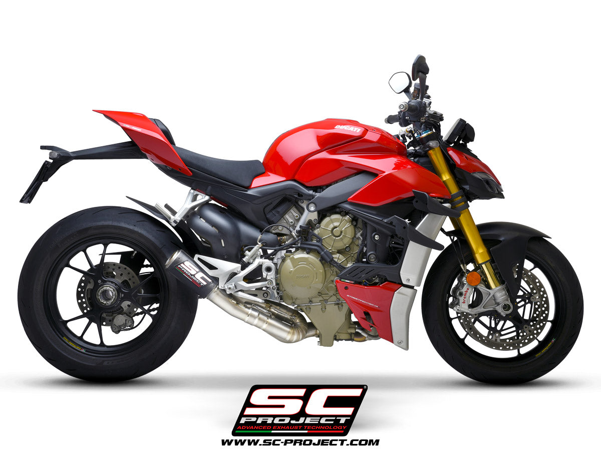 Picture of 2-1 Half-system titanium, with CR-T M2 carbon fibre exhaust