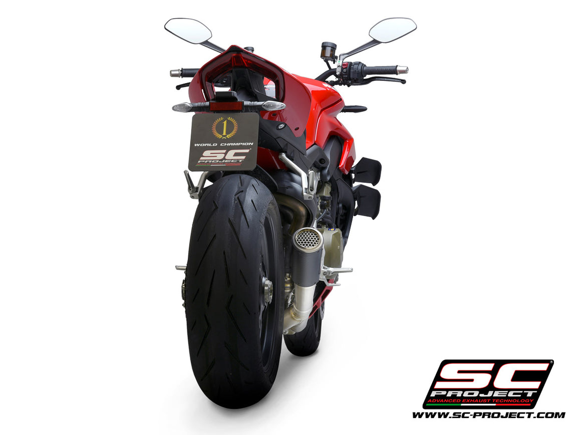 Picture of 2-1 Half-system titanium, with CR-T M2 carbon fibre exhaust