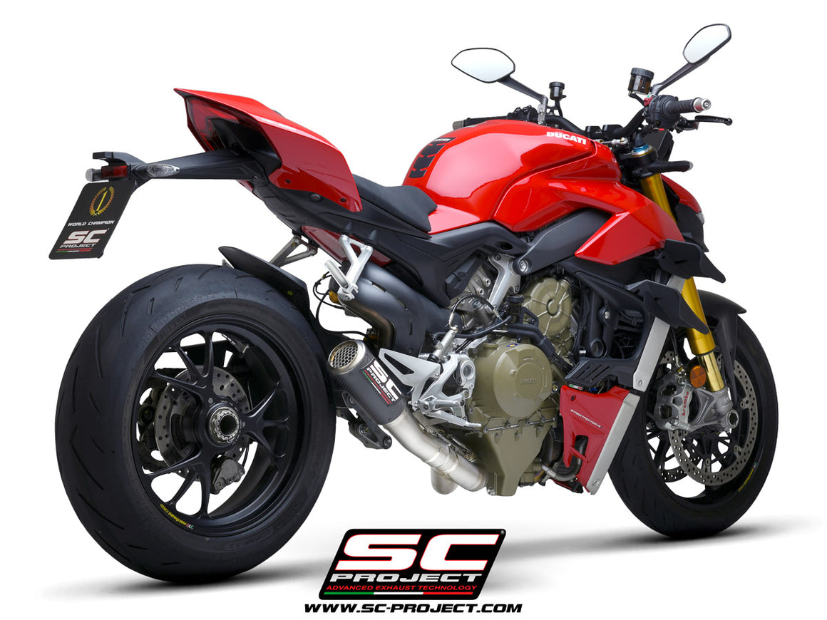 Picture of 2-1 Half-system titanium, with CR-T M2 carbon fibre exhaust