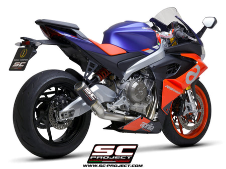 Picture of 2-1 Titanium full exhaust system, with CR-T carbon fibre exhaust