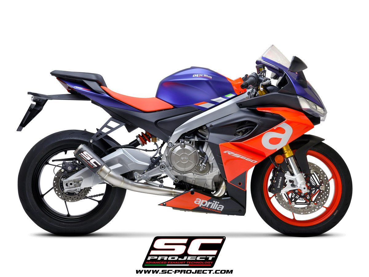 Picture of 2-1 Titanium full exhaust system, with CR-T carbon fibre exhaust