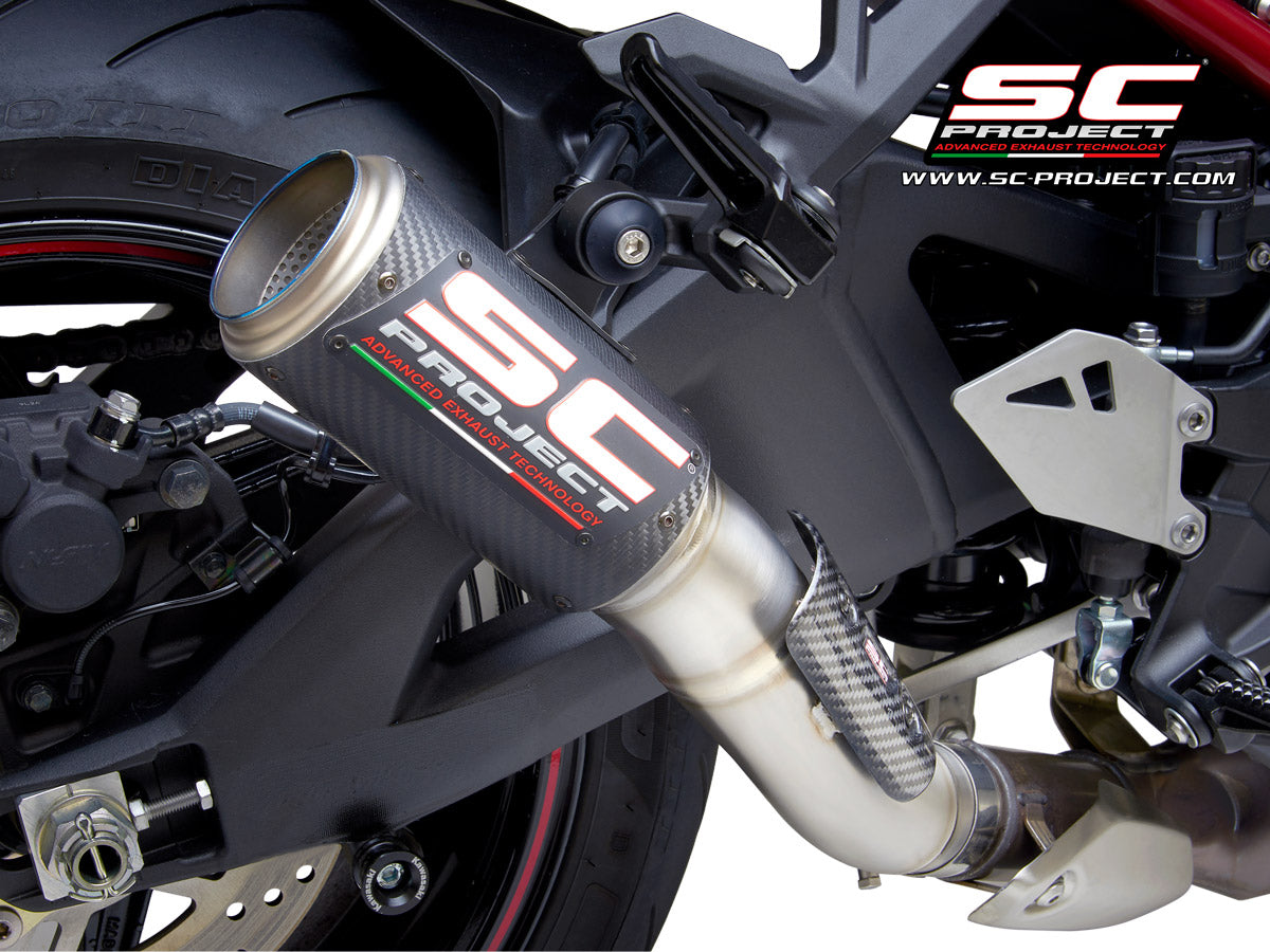 Picture of CR-T carbon fibre exhaust