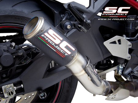 Picture of CR-T carbon fibre exhaust
