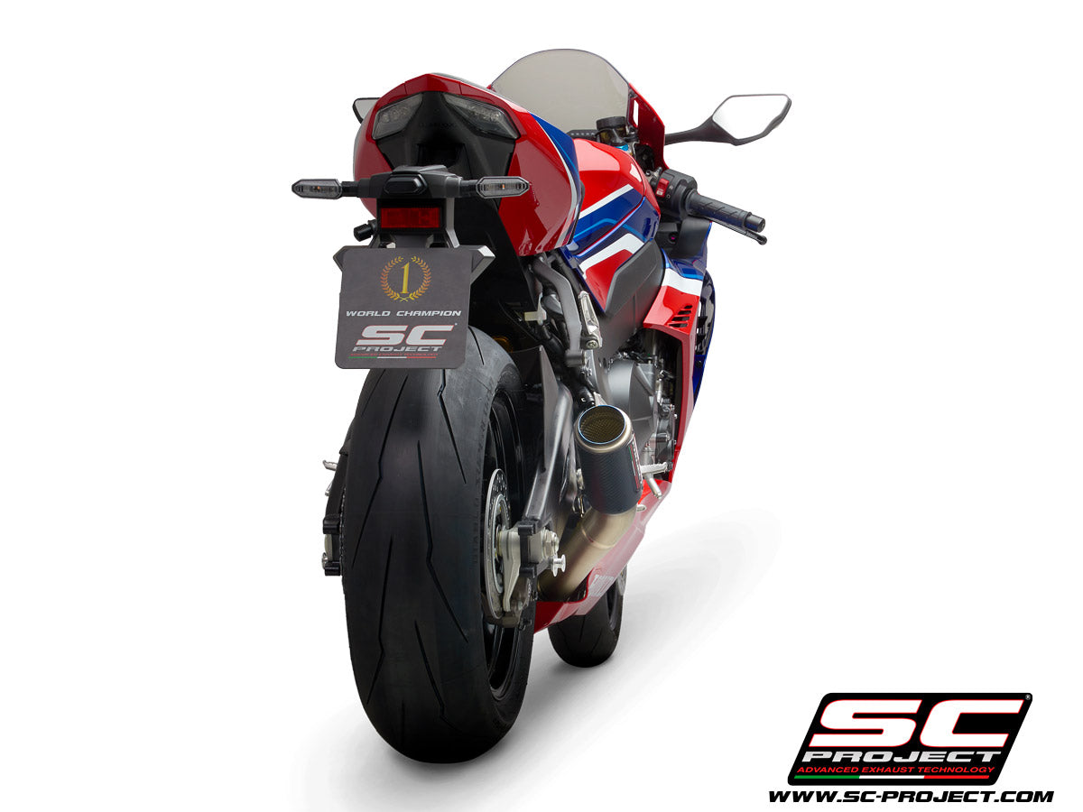 Picture of CR-T carbon fibre exhaust