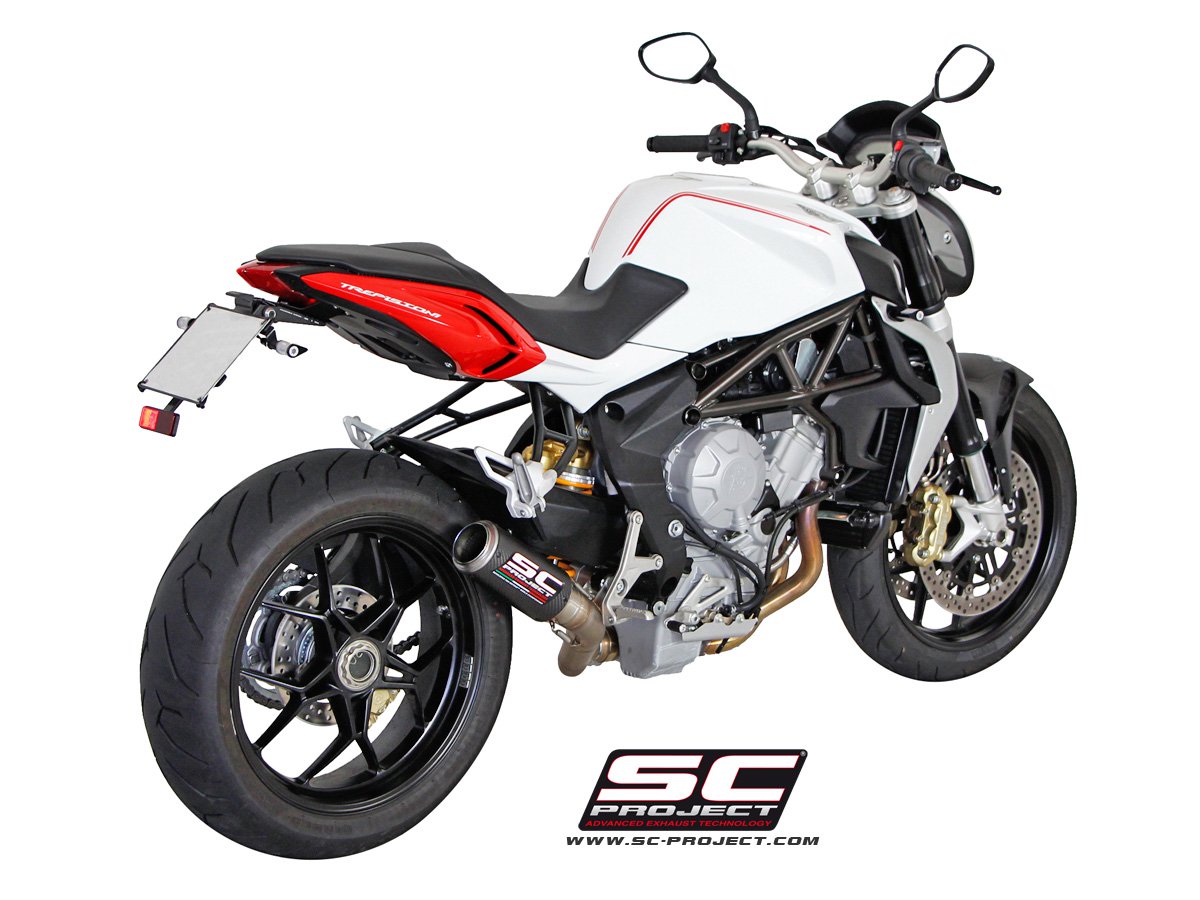 Picture of CR-T carbon fibre exhaust