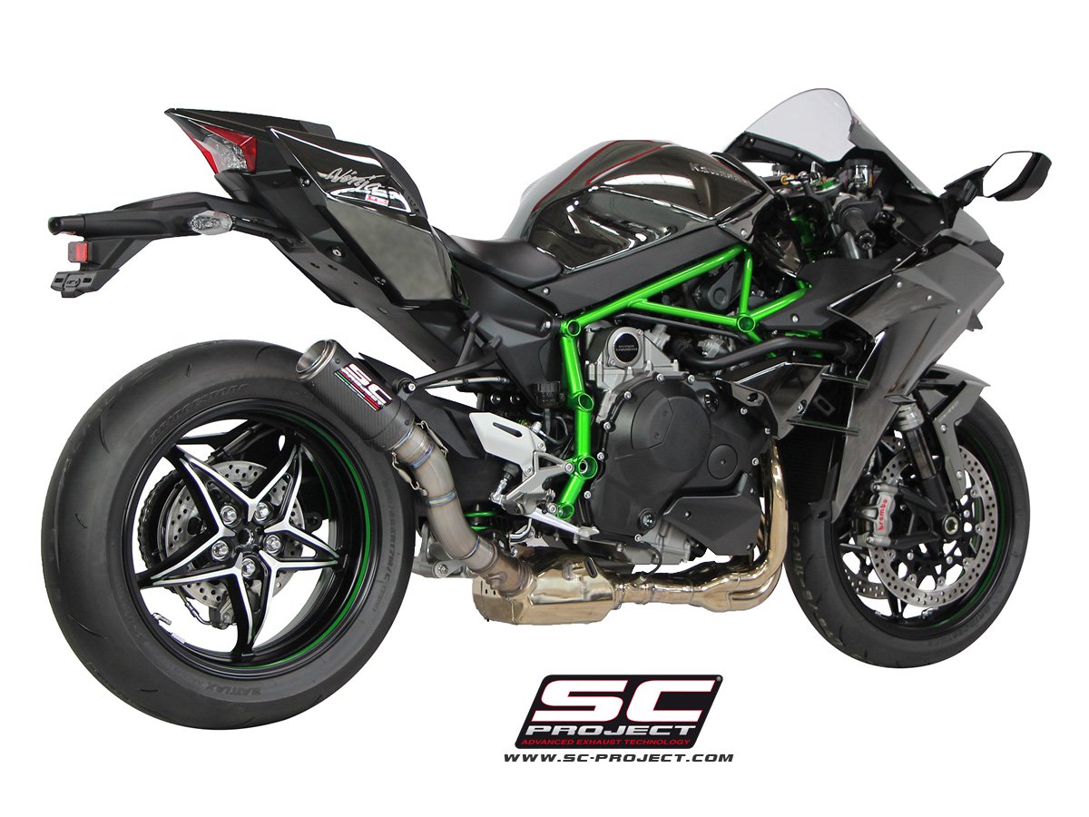 Picture of CR-T carbon fibre exhaust