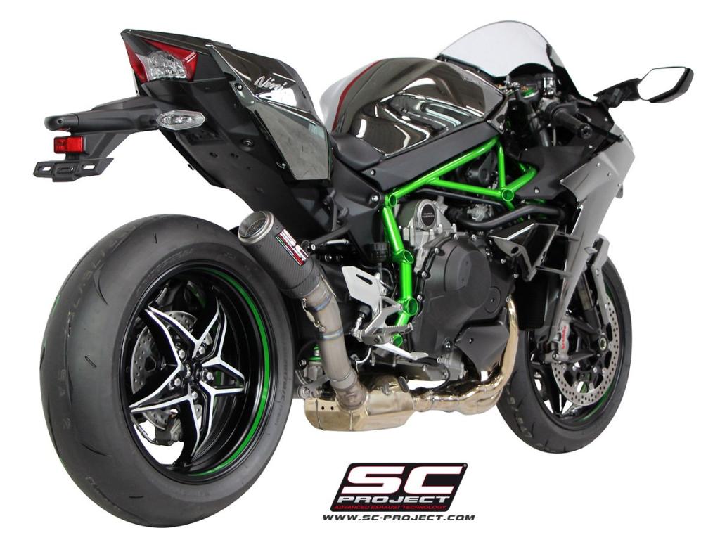 Picture of CR-T carbon fibre exhaust