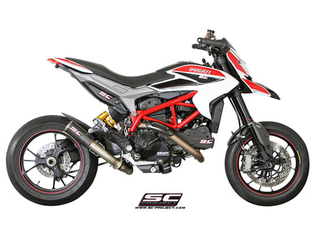 Picture of CR-T carbon fibre exhaust, low mount