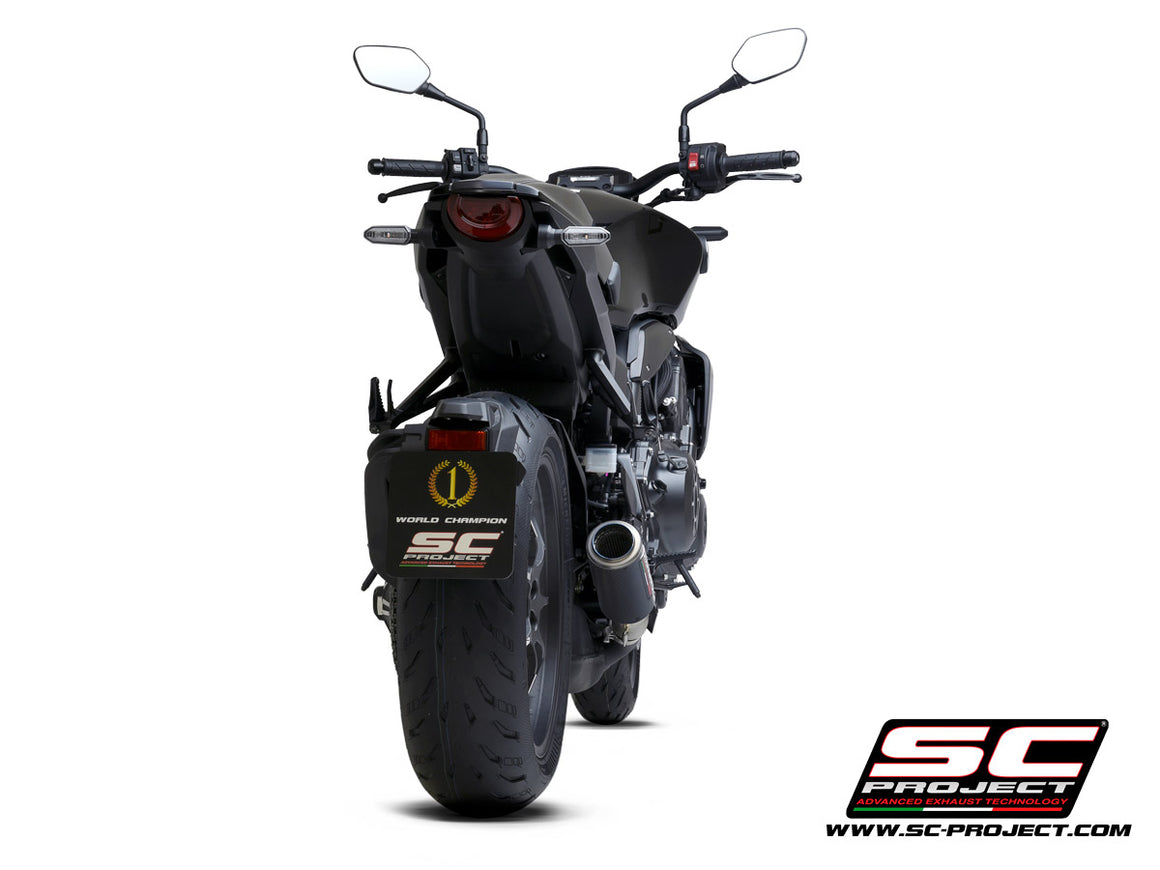 Picture of CR-T carbon fibre exhaust