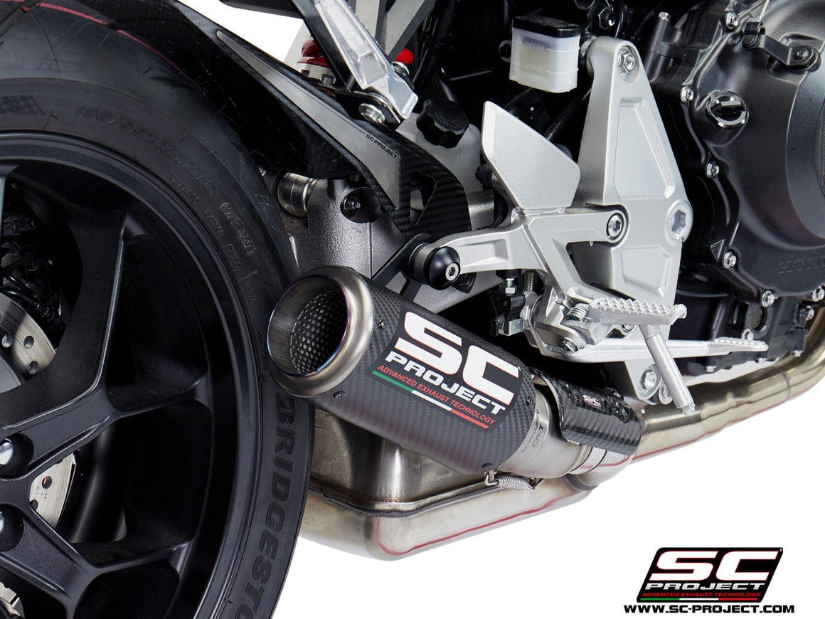 Picture of CR-T carbon fibre exhaust