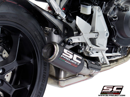 Picture of CR-T carbon fibre exhaust