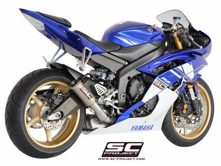 Picture of CR-T titanium exhaust, high mount