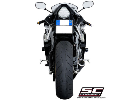 Picture of CR-T carbon fibre exhaust, low mount