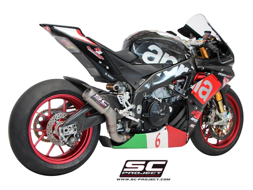 Picture of CR-T titanium exhaust