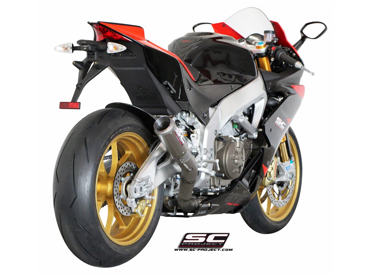 Picture of CR-T titanium exhaust