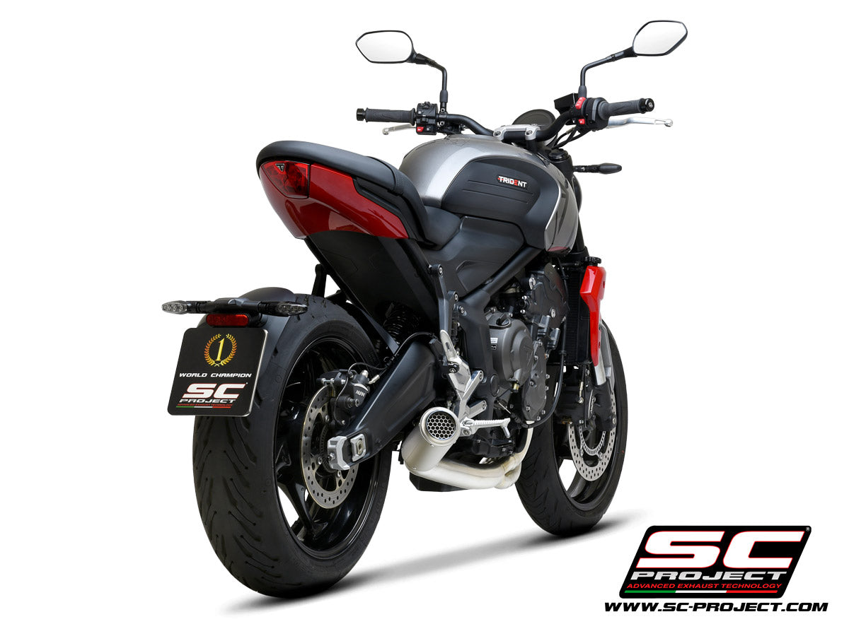 Picture of 3-1 Stainless steel full exhaust system, with CR-T titanium exhaust with stoneguard grid