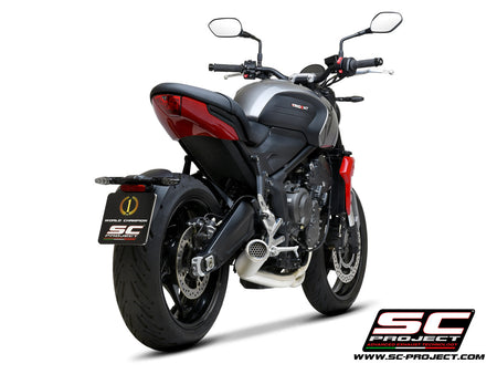Picture of 3-1 Stainless steel full exhaust system, with CR-T titanium exhaust with stoneguard grid
