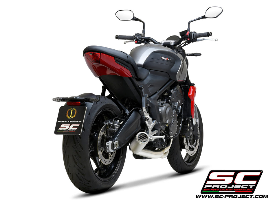 Picture of 3-1 Stainless steel full exhaust system, with CR-T titanium exhaust with stoneguard grid