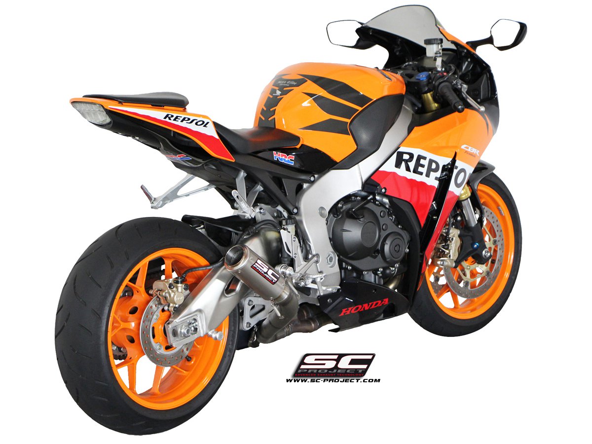 Picture of CR-T titanium exhaust