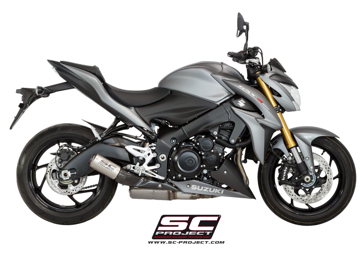 Picture of CR-T titanium exhaust, with stoneguard grid