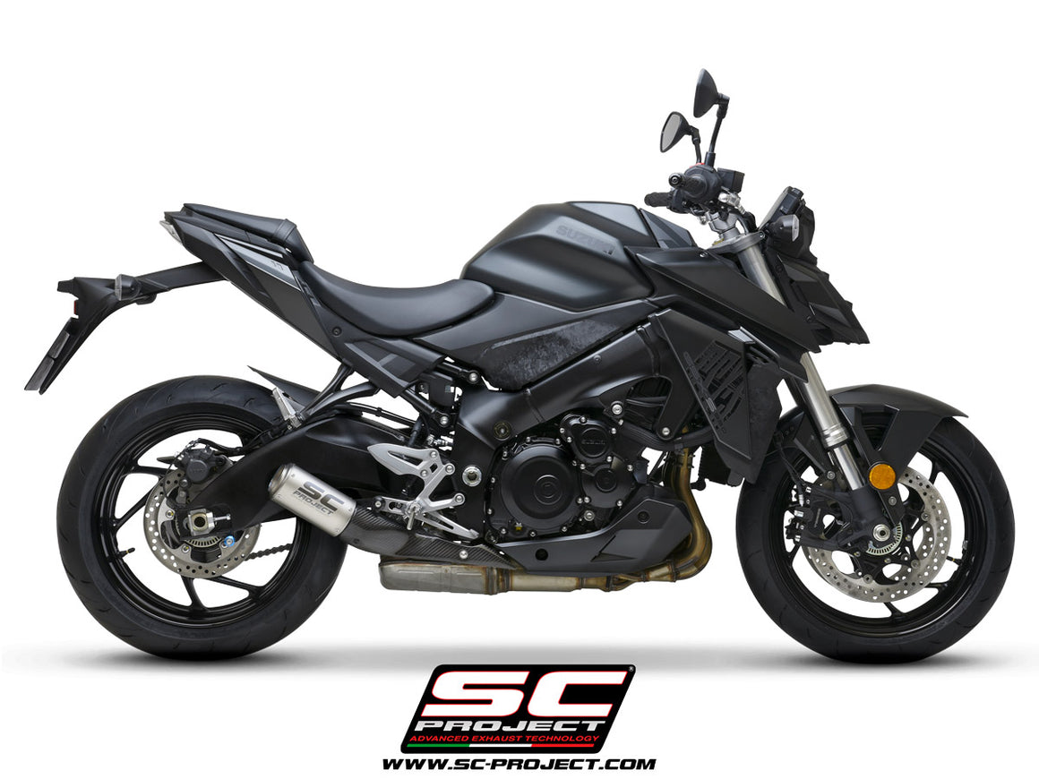 Picture of CR-T titanium exhaust, with stoneguard grid