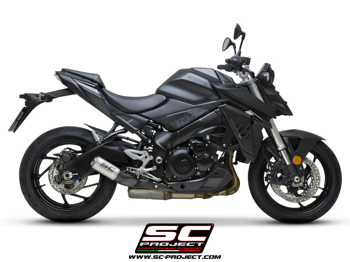 Picture of CR-T titanium exhaust, with stoneguard grid
