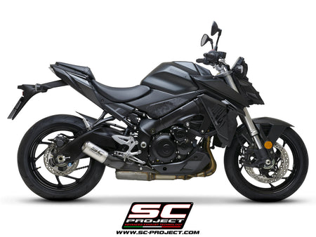 Picture of CR-T titanium exhaust, with stoneguard grid