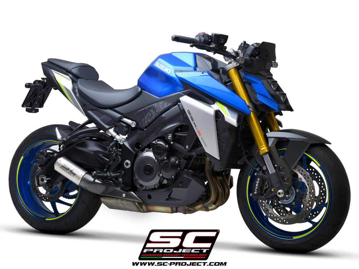 Picture of CR-T titanium exhaust, with stoneguard grid
