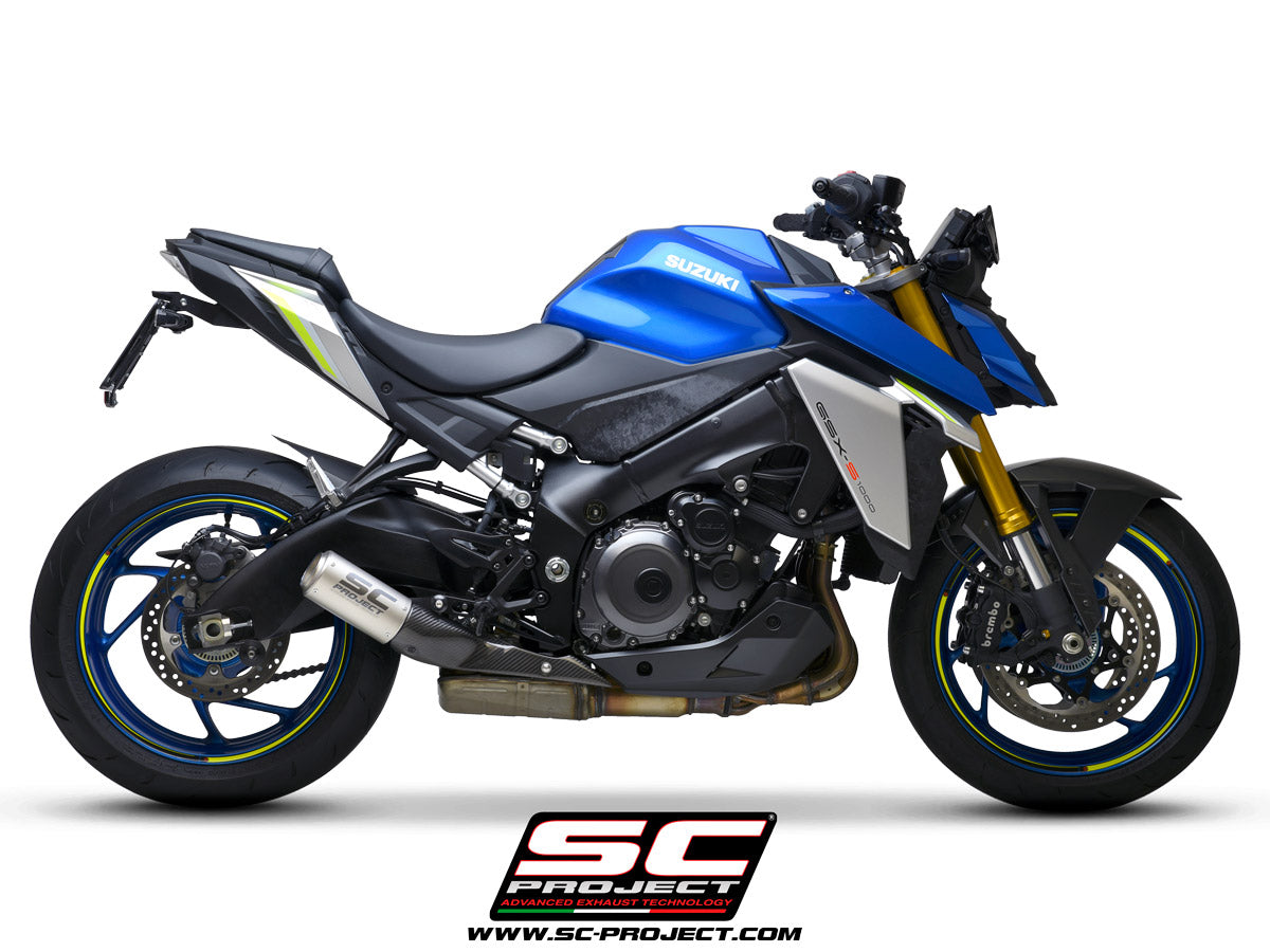 Picture of CR-T titanium exhaust, with stoneguard grid