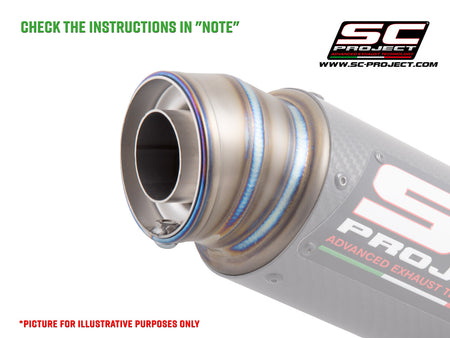 Picture of dB-killer for GP70-R exhaust