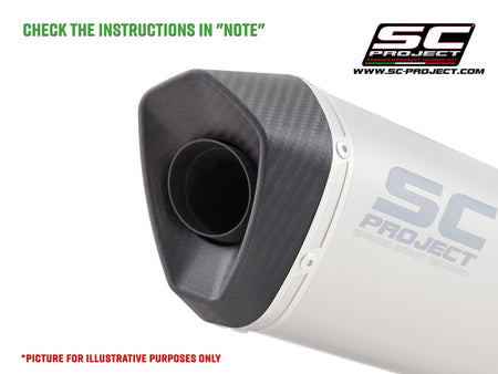 Picture of dB-killer for SC1-M exhaust (round output)