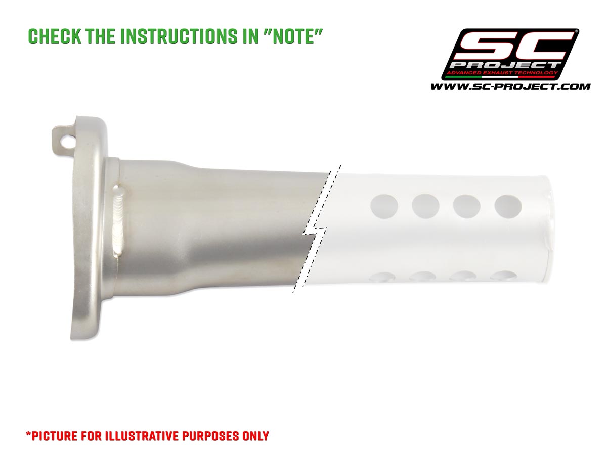 Picture of dB-killer for SC1-R exhaust