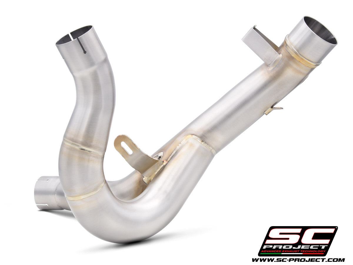 Picture of De-cat link pipe stainless steel, compatible with specific SC-Project range