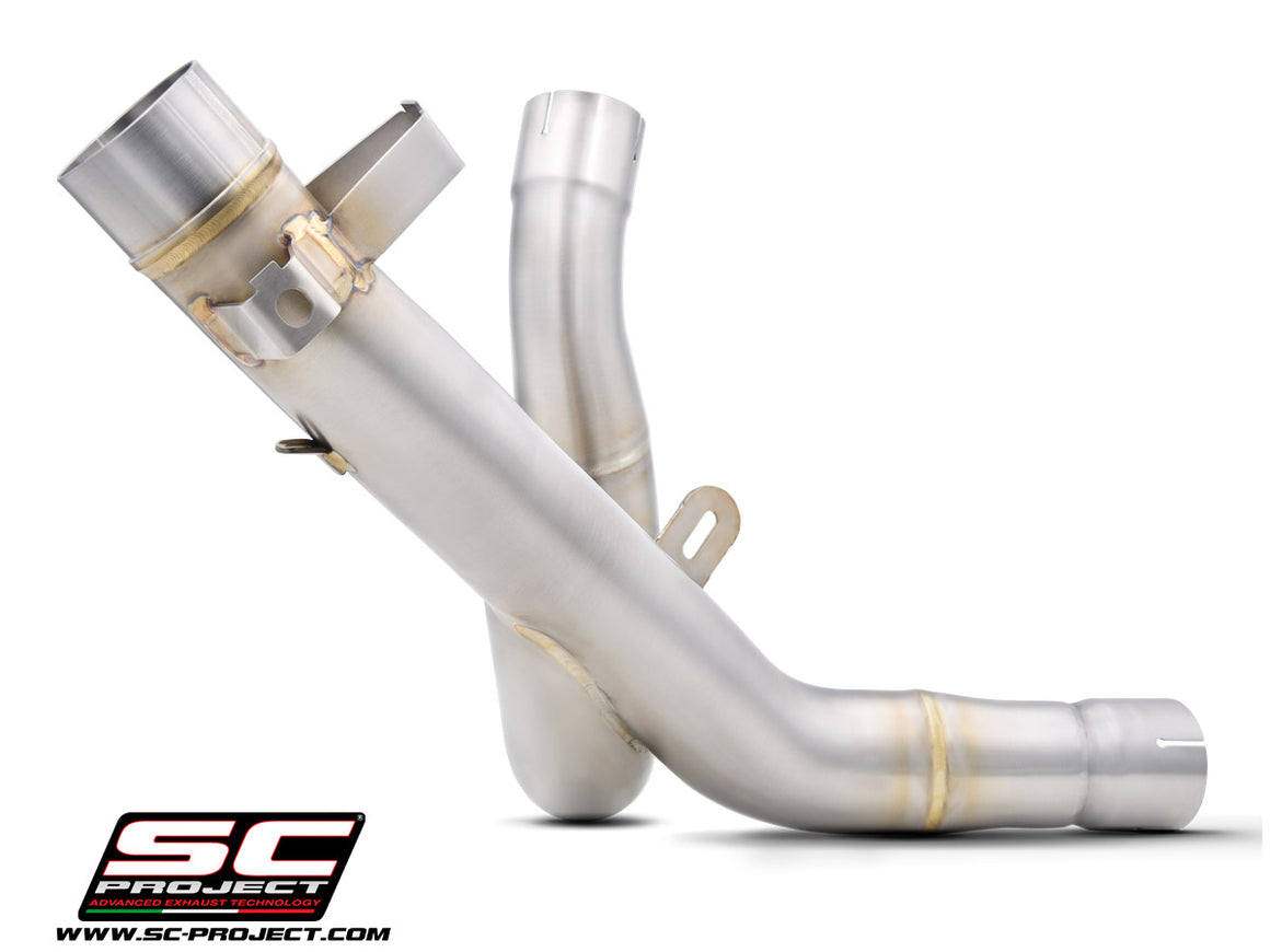 Picture of De-cat link pipe stainless steel, compatible with specific SC-Project range