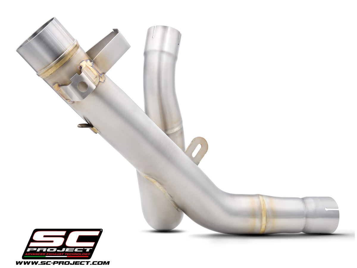 Picture of De-cat link pipe stainless steel, compatible with specific SC-Project range