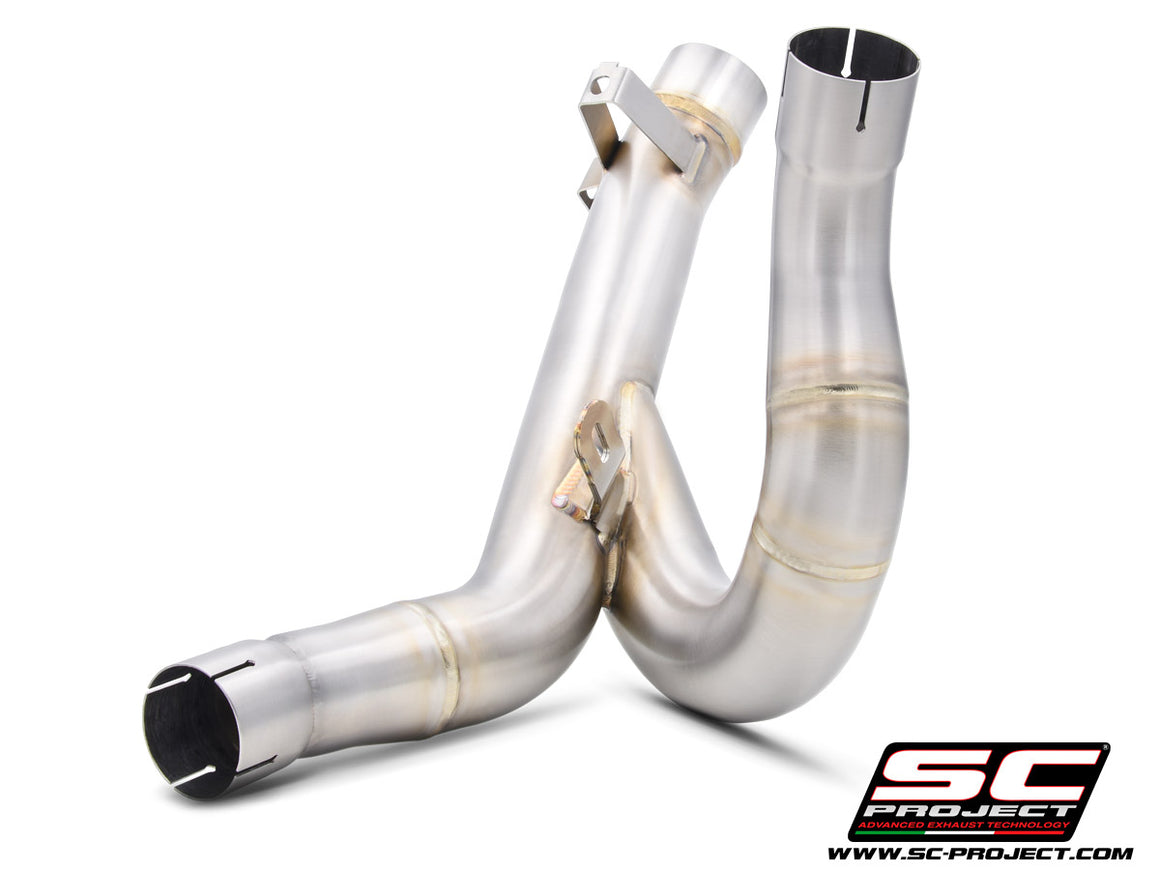Picture of De-cat link pipe stainless steel, compatible with specific SC-Project range