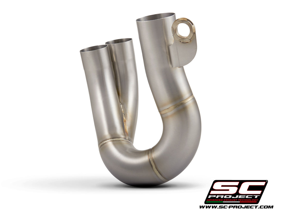 Picture of De-cat link pipe stainless steel, compatible with specific SC-Project range and OEM exhaust