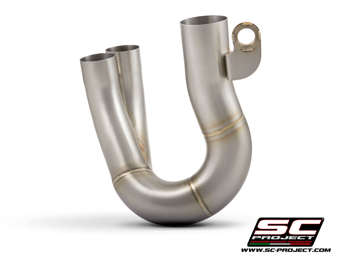 Picture of De-cat link pipe stainless steel, compatible with specific SC-Project range and OEM exhaust