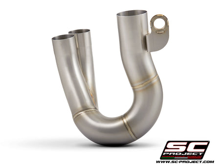 Picture of De-cat link pipe stainless steel, compatible with specific SC-Project range and OEM exhaust