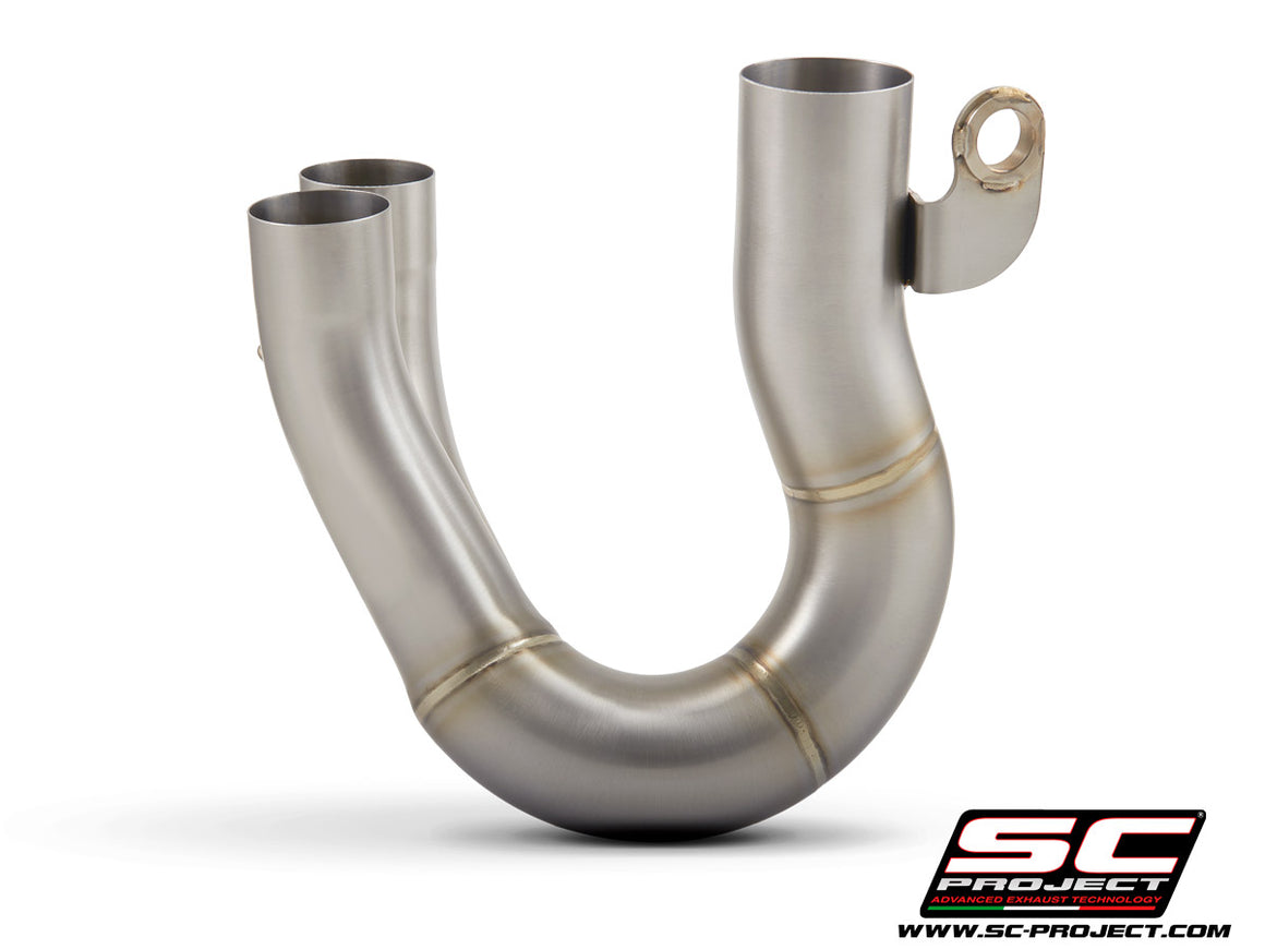 Picture of De-cat link pipe stainless steel, compatible with specific SC-Project range and OEM exhaust