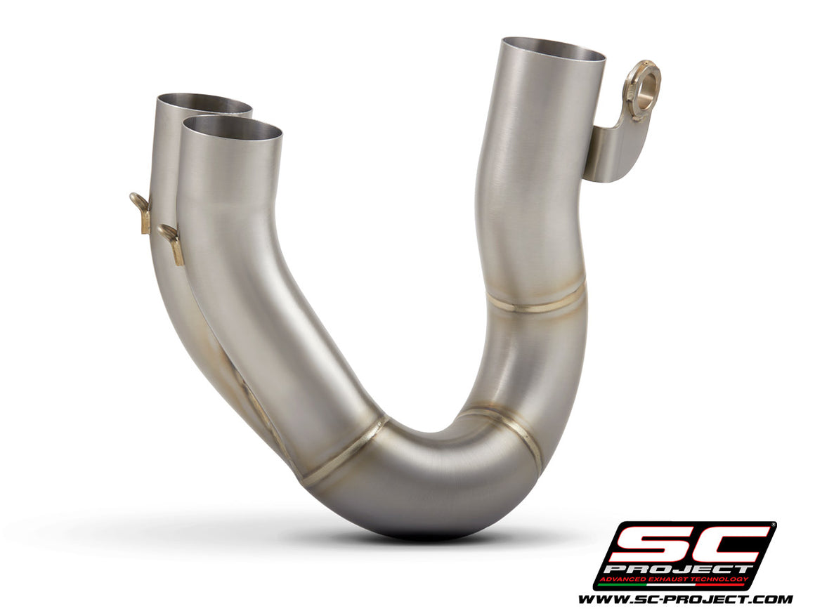 Picture of De-cat link pipe stainless steel, compatible with specific SC-Project range and OEM exhaust