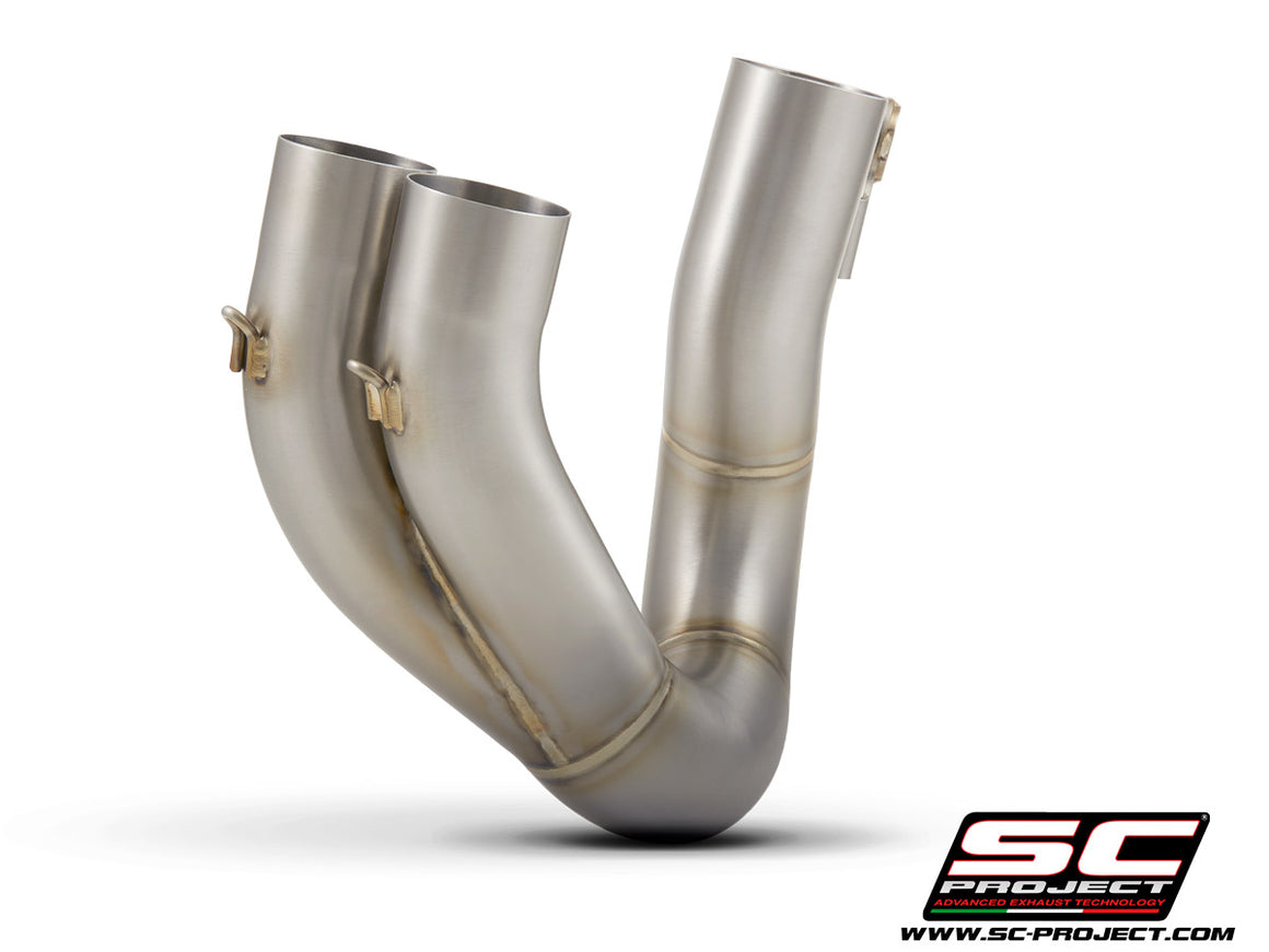 Picture of De-cat link pipe stainless steel, compatible with specific SC-Project range and OEM exhaust