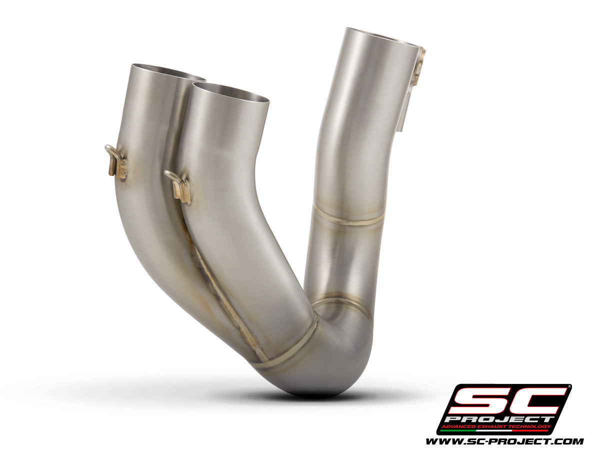 Picture of De-cat link pipe stainless steel, compatible with specific SC-Project range and OEM exhaust