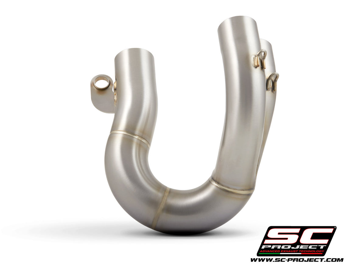 Picture of De-cat link pipe stainless steel, compatible with specific SC-Project range and OEM exhaust